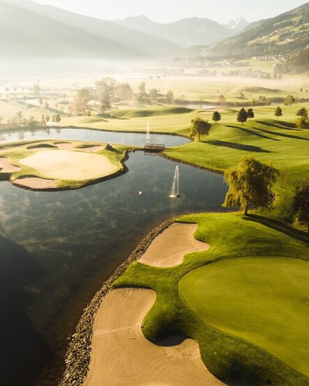 golf course-drone-autumn-7-Golfclub Zillertal